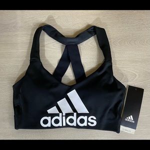 Adidas black sports bra.  Size XS